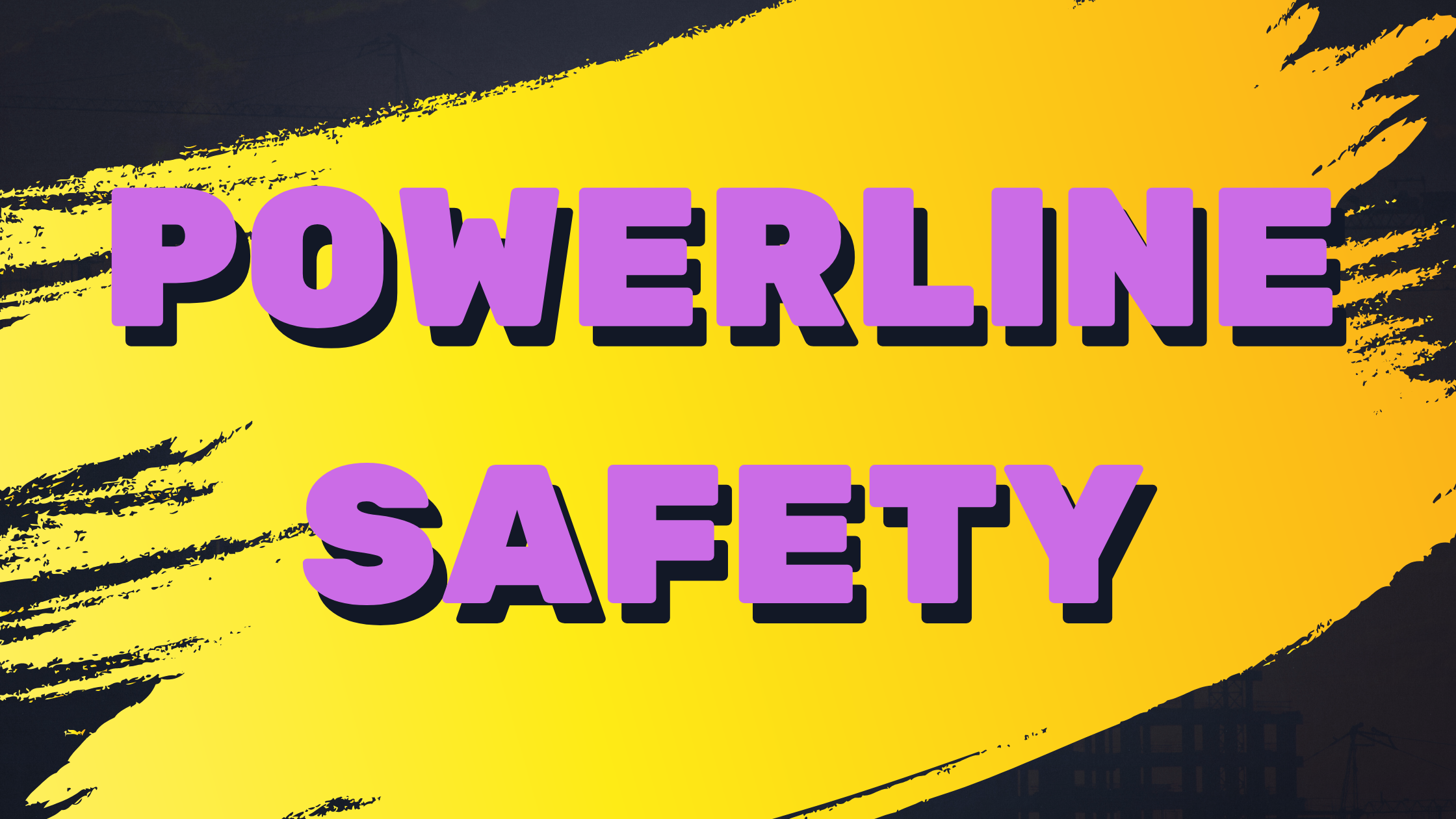 Powerline safety header showing the importance of maintaining safe clearance distances when operating cranes and EWPs in Australia